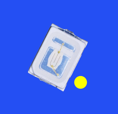 SMD LED Diode SMD2016 2.0x1.6mm Κίτρινο χρώμα 590-595nm 2-4LM 120deg Διαυγές φακό