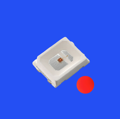 SMD2835 2.8x3.5mm Κόκκινο χρώμα 620-625nm 3-5LM 120deg Διαφανής φακός PCT Διοδικό φως