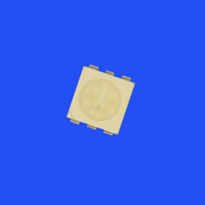 5050 RGB LED Δίοδος 5.0x5.0mm Υπερ φωτεινή 120 βαθμών 6 Πιν Διασκορπισμένος φακός 0.3W SMD Chip