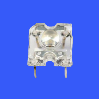 F5 0.5W Κίτρινο χρώμα Super Flux Piranha LED Ενσωματωμένος Zener Clear Lens 80 Deg 5mm LED για προειδοποιητικά και φώτα βέλους